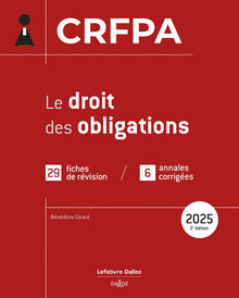 CRFPA 2025 - Le droit des obligations
