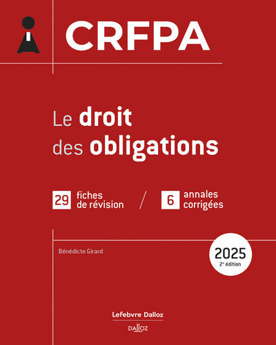 CRFPA 2025 - Le droit des obligations