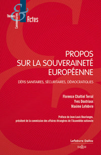 Propos sur la souveraineté européenne