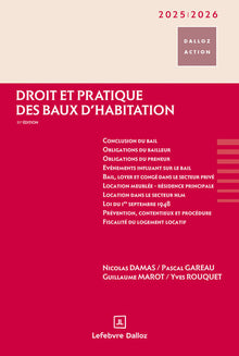 Droit et pratique des baux d'habitation