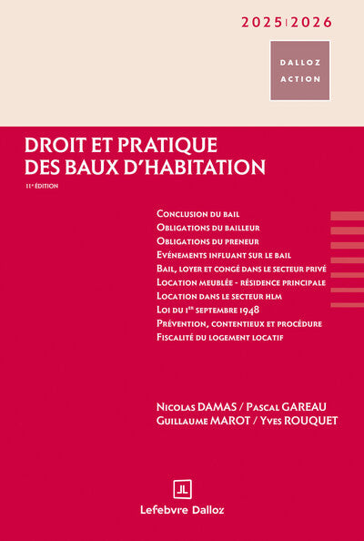 Droit et pratique des baux d'habitation
