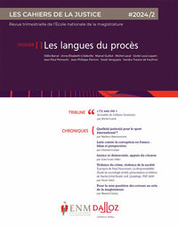 Les langues du procès