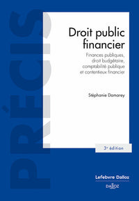 Droit public financier. 3e éd.