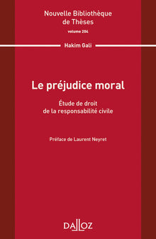 Le préjudice moral