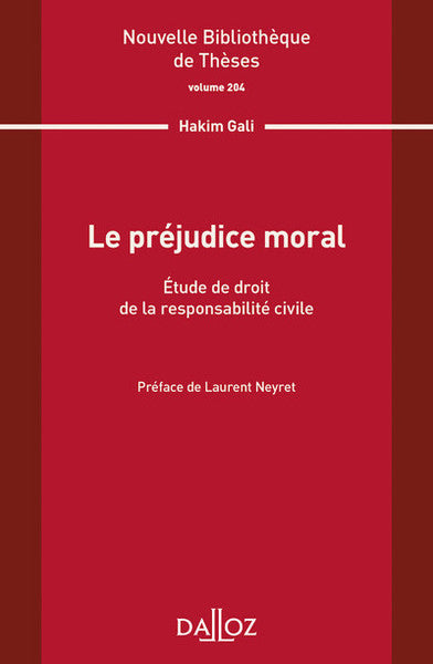 Le préjudice moral