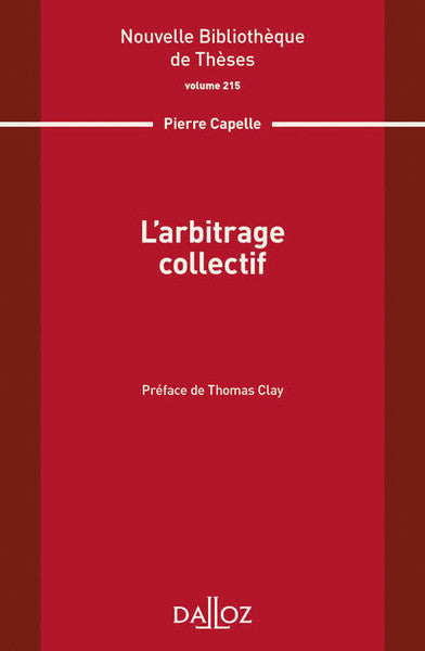 L'arbitrage collectif