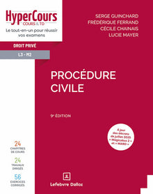 Procédure civile. 9e éd.