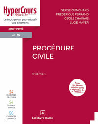 Procédure civile. 9e éd.