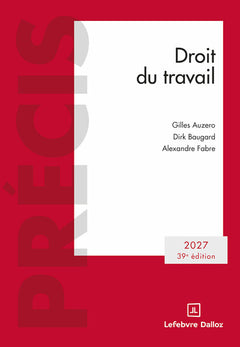 Droit du travail 2027. 39e éd.