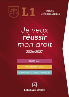 Je veux réussir mon droit 2026/2027 15ed