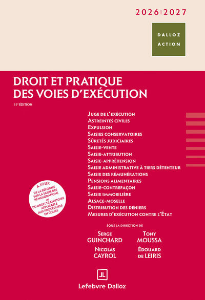 Droit et pratique des voies d'exécution