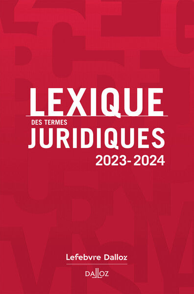 Lexique des termes juridiques