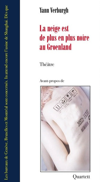 La neige est de plus en plus noire au Groenland