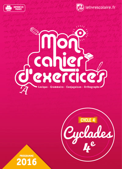Cahier d'exercices
