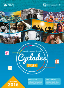 Français Cycle 4 (5e 4e 3e) Cyclades : Manuel élève