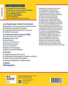 Assistant de conservation. Assistant de conservation principal de 2e classe du patrimoine et des bibliothèques 2023. Spécialité I