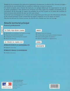 Attaché territorial principal 2021 Examen professionnel