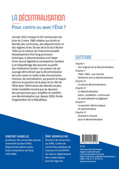 La décentralisation