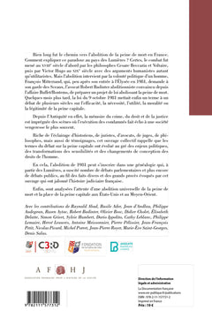 Les chemins de l'abolition de la peine de mort