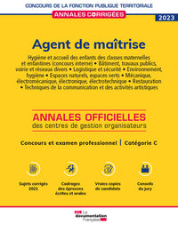 Agent de maîtrise 2023: Concours et examen professionnel