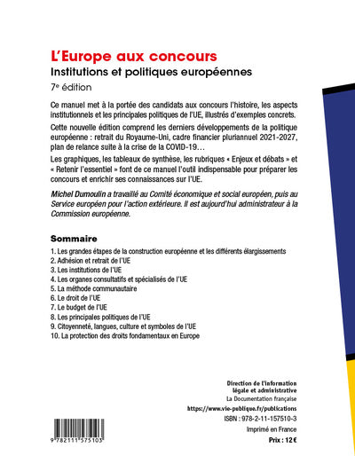 L'Europe aux concours