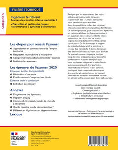Ingénieur territorial 2022. Examen spécialités II