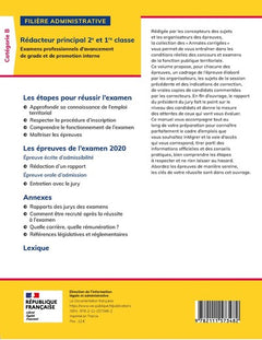 Rédacteur principal de 2e et 1re classe 2022