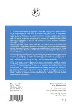 L'institut de France et les cinq academies