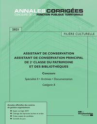 Assistant de conservation principal du patrimoine et des bibliothèques