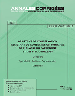 Assistant de conservation principal du patrimoine et des bibliothèques
