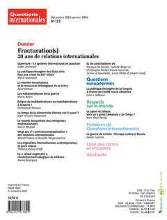 Fracturations - 20 ans de relations internationales
