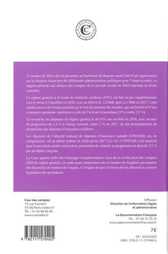 La sécurité sociale - La situation financière en 2018