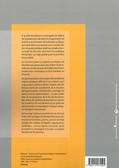 Les emplois fonctionnels de direction