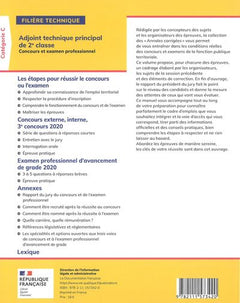 Adjoint technique principal de 2e classe 2021-2022: Concours et examen professionnel Catégorie C