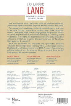 Les années Lang