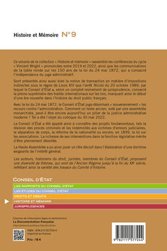 Conférences "Vincent Wright" et table ronde "La loi du 24 mai 1872, 150 ans après"