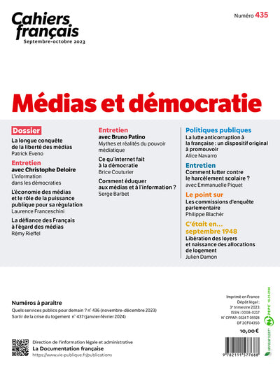 Médias et démocratie