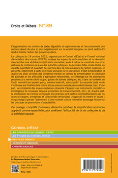 La simplification normative