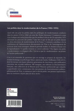 Les préfets dans la modernisation de la France