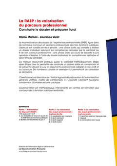 La RAEP : la valorisation du parcours professionnel