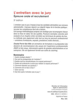 L'entretien avec le jury