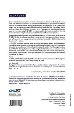 La lutte contre le racisme, l'antisémitisme et la xénophobie 2019