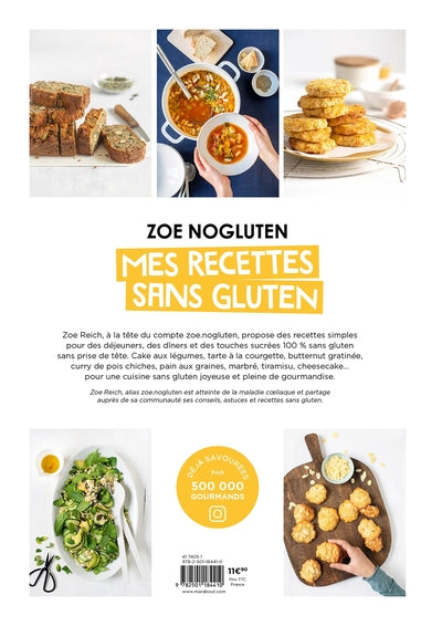 Zoé NoGluten - Mes recettes sans gluten - Tome 2