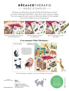 Décalcothérapie Chats charmants