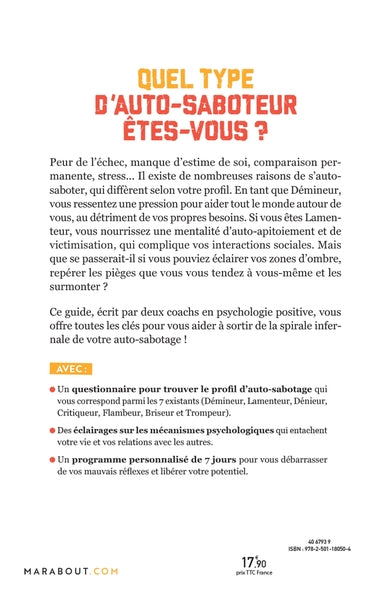 En finir avec l'auto-sabotage