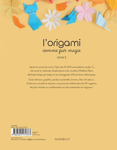 L'origami comme par magie - Tome 2