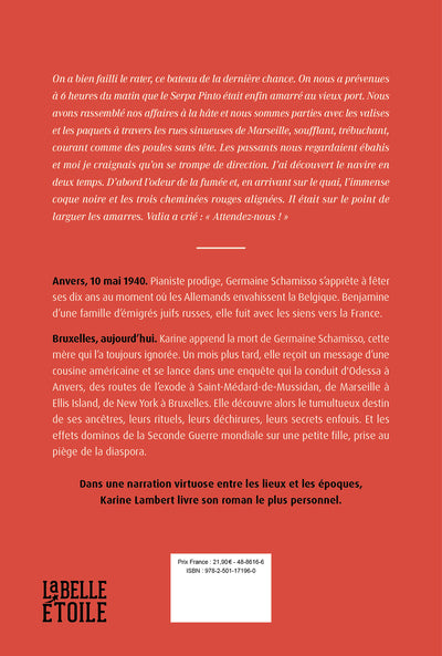 Dernier bateau pour l'Amérique