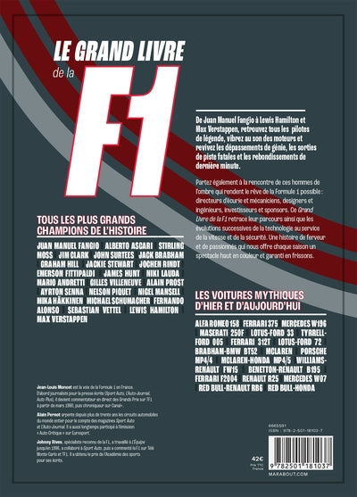 le grand livre de la f1