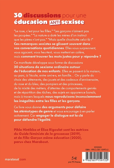 30 discussions pour une éducation antisexiste