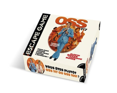 Boîte Escape Game OSS 117
